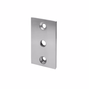 Kotviaca platňa, INOX, 100x60x8mm s 2 x 15,5mm