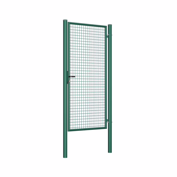 Bránka 1kr. ROUND ZnPVC 1000x2000mm, D75mm, zelena