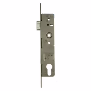 Zámok pre cylin.vložku do JP profilu 50x30mm predná lišta nerez