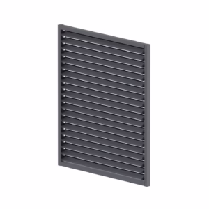 Set čierny plastový horizontálny naklápací systém 1,86x1,34 m s 1,2 m AL Antracit výplňou 20x95, v ALAntracit ráme 50x60