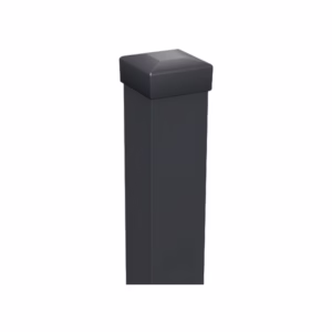 Stĺpik Oceľový dorazový k bránke IMPERIAL 100x100x2200mm, Antracit