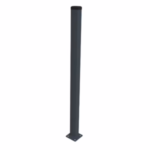 Stĺpik 60x40mm s pätkou ZnPVC 2000mm antracit