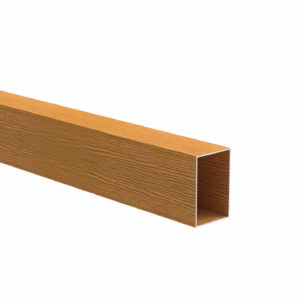 Hliníková plotová výplň 40 x 60 x 1,2 - 6,0 m drevo dekor SVETLÝ DUB W02