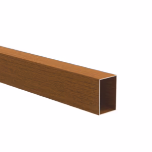 Hliníková plotová výplň 40 x 60 x 1,2 - 6,0 m drevo dekor ZLATÝ DUB W03