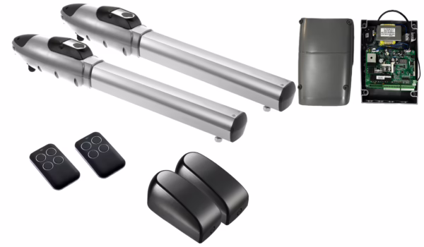 ROLLKIT pohon pre dvojkrídlovú bránu, sada s fotobunkami